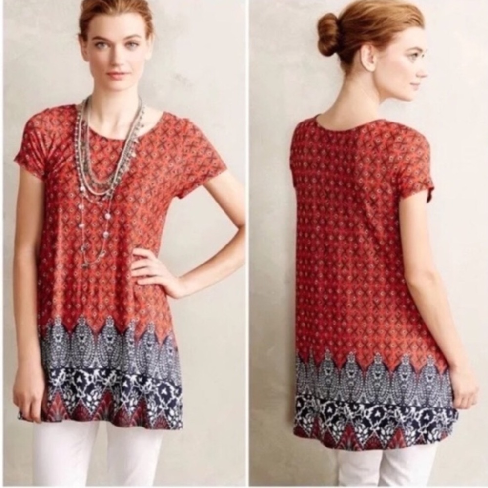 Anthropologie Puella Oakdale Tunic Top - Picture 4 of 8
